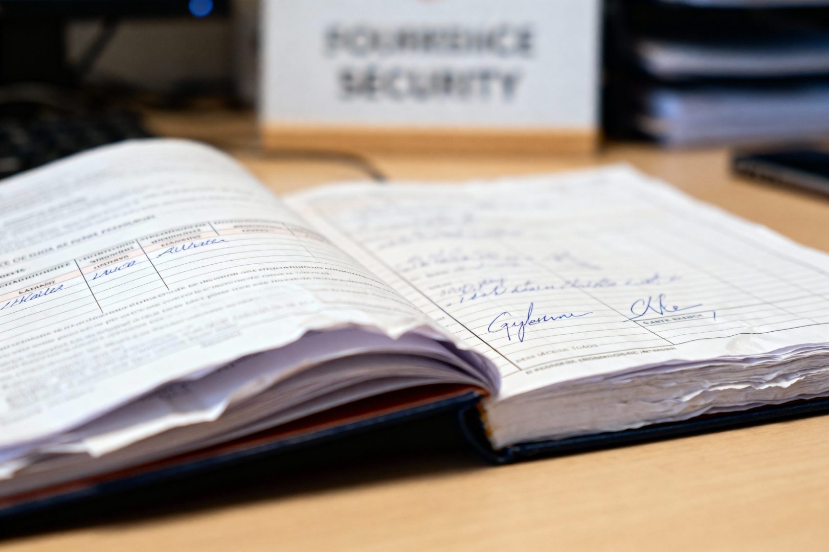 registre de sécurite